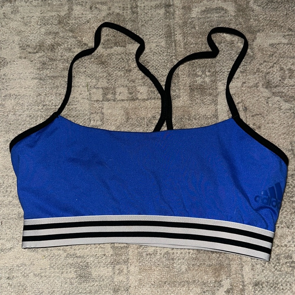 Strapy adidas sports bra size small